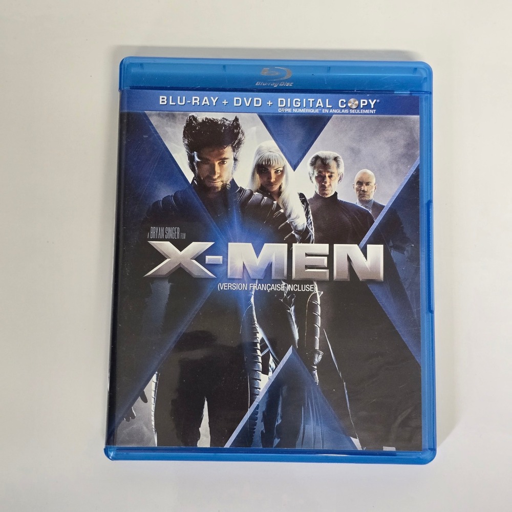 X-Men Blu-ray DVD 2011 4-Disc Set Superhero Action Marvel Mutant Wolverine